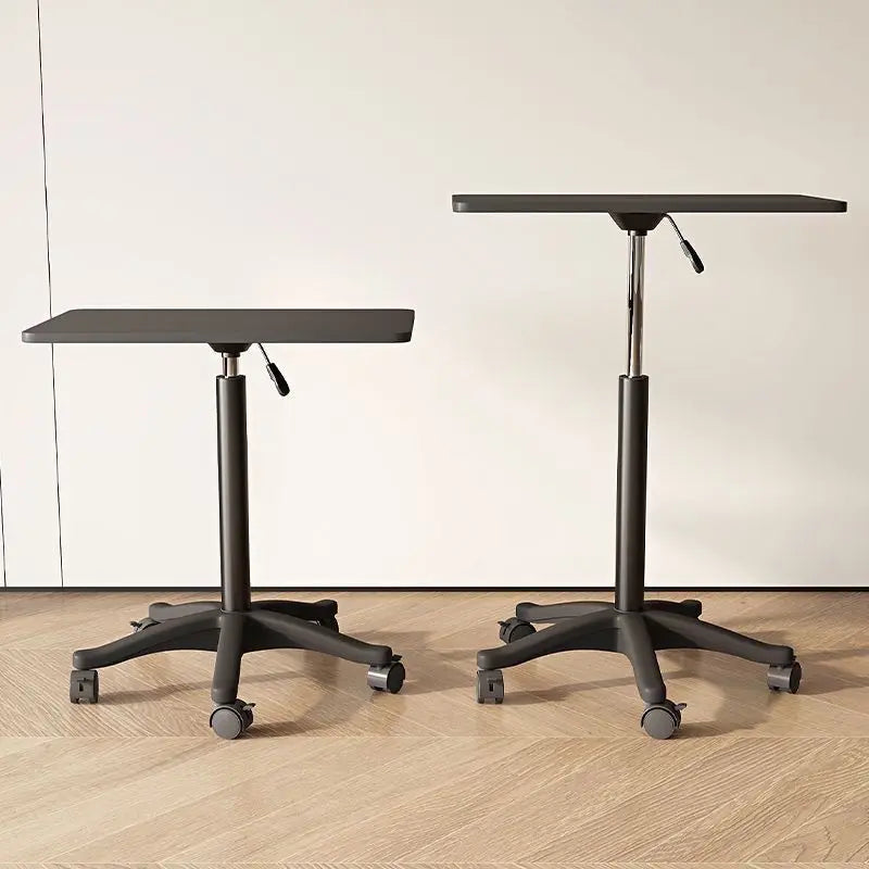 Height Adjustable Standing Computer Desk Mobile Sit Stand Foldable Laptop Table Home Office Study Bedroom Kids Computer Desk