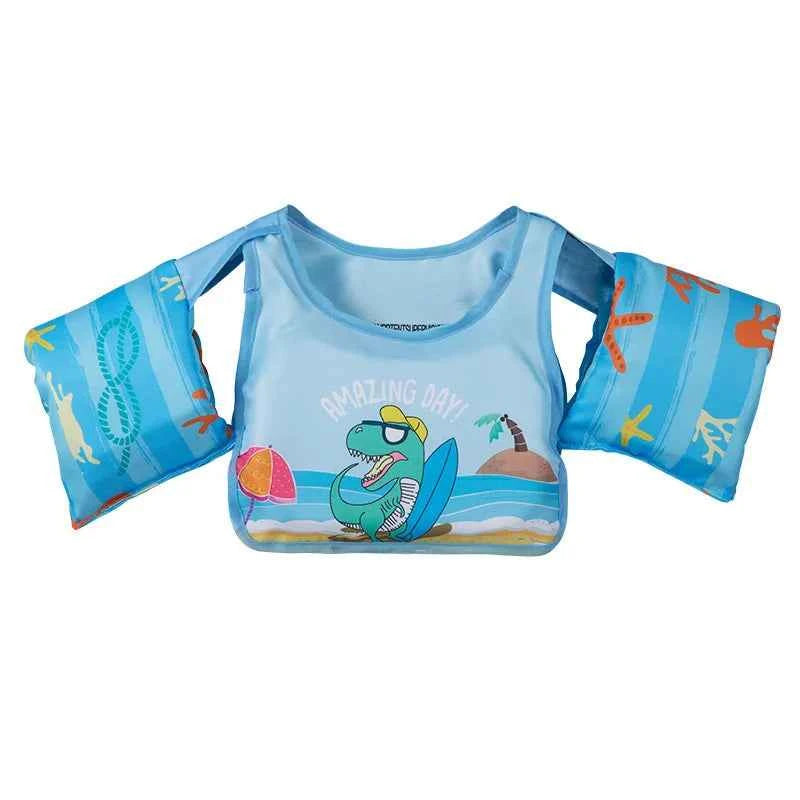Baby Swim Buoyant Vest Kids Learn Swimming Child Swim Trainer Boy Girl Cute Float Swimsuit Swimming Pool Accessories