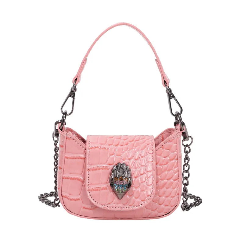 Best Superstar Show Original Diaper Bag, Retro Textured Leather, High-End Minimalist Crossbody Handbag For Party