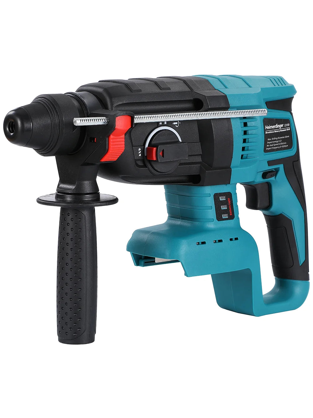 18V rechargeable brushless cordless rotary hammer drill electric Hammer impact drill without battery&case