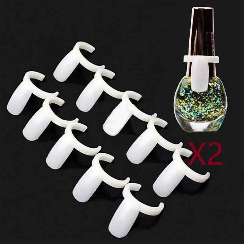 240 Pcs Round False Nail Display Tips Fake Nail Color Chart Nail Swatch Sticks with Adhesive Sticker
