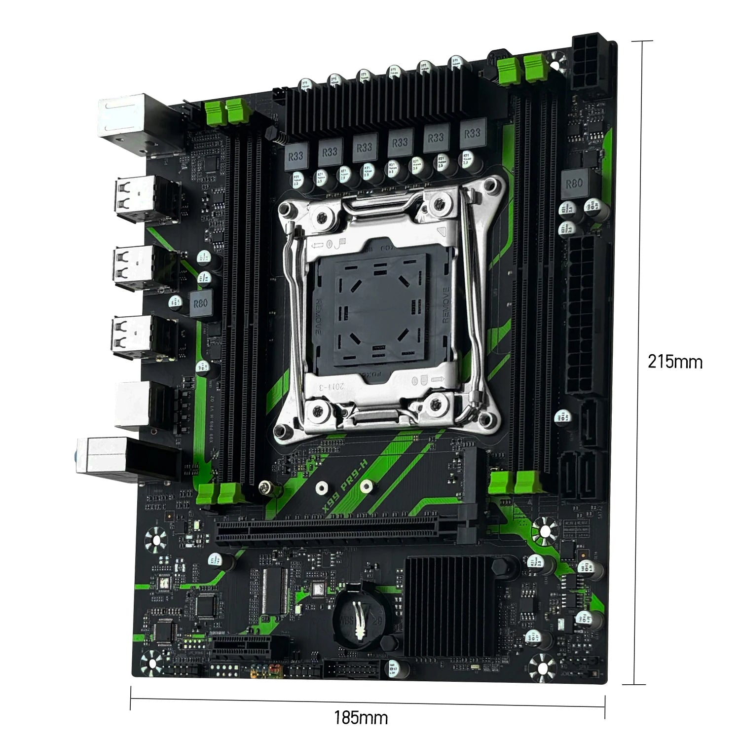 MACHINIST X99 PR9-H Motherboard Optional Xeon E5 2640 V4 LGA 2011-3 CPU Kit Set 16GB DDR4 Memory RAM NVME M.2