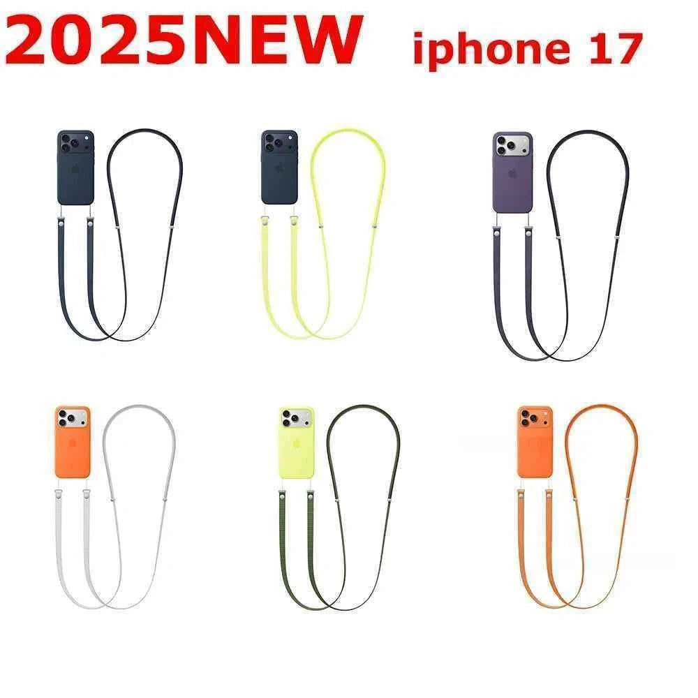 2025 New Magnetic Crossbody Straps Phone Case Lanyard For IPhone 17 Pro Max Adjustable Neck Strap Multi-functional Lanyard