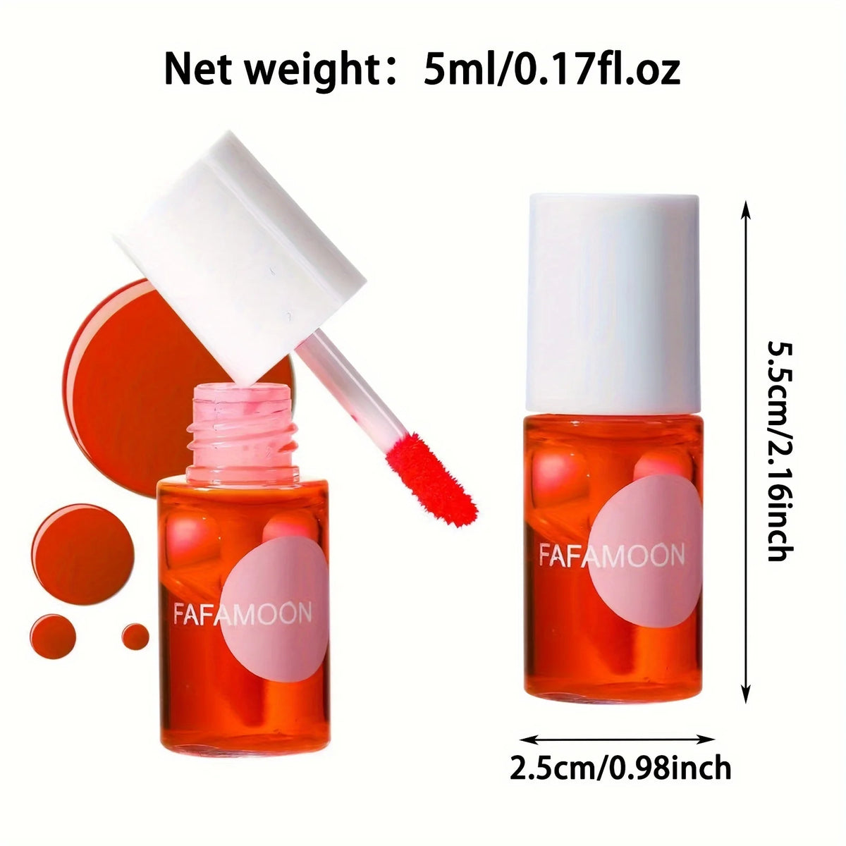 Fruity Lip Tint Water Gloss – Long-Lasting Liquid Lipstick