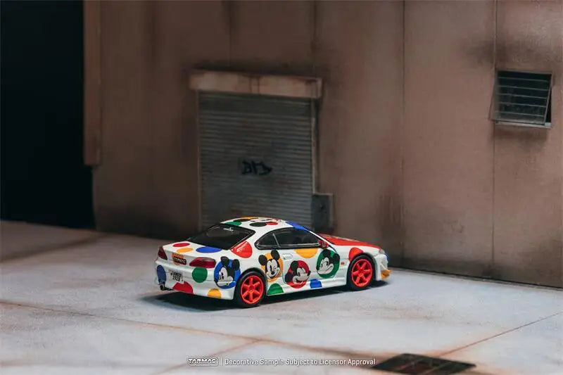 Tarmac Works 1:64 VERTEX Silvia S14 S15 F40 MCL60 Mustang GTD 911 GT3 R Mooneyes Aristo JZS161 i20N Diecast Model Car