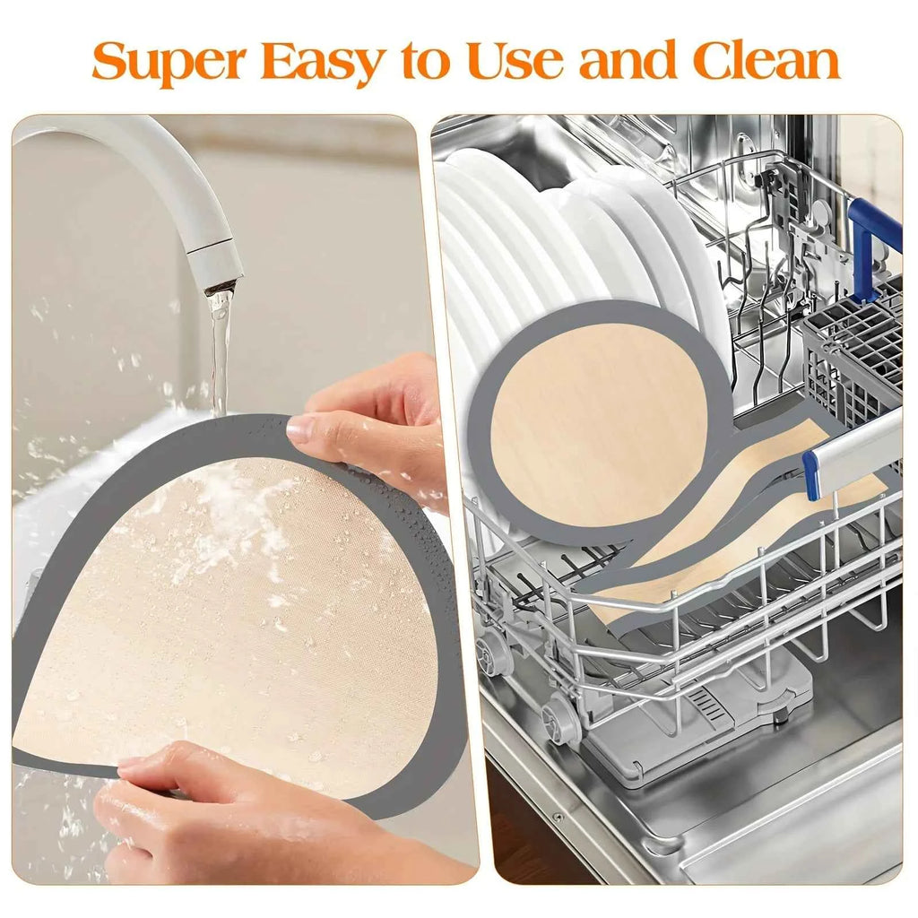 Silicone Baking Pad Suitable for Springform Flat Bottom, Preventing Cake From Sticking To The Bottom and Sides, Easy To Clean