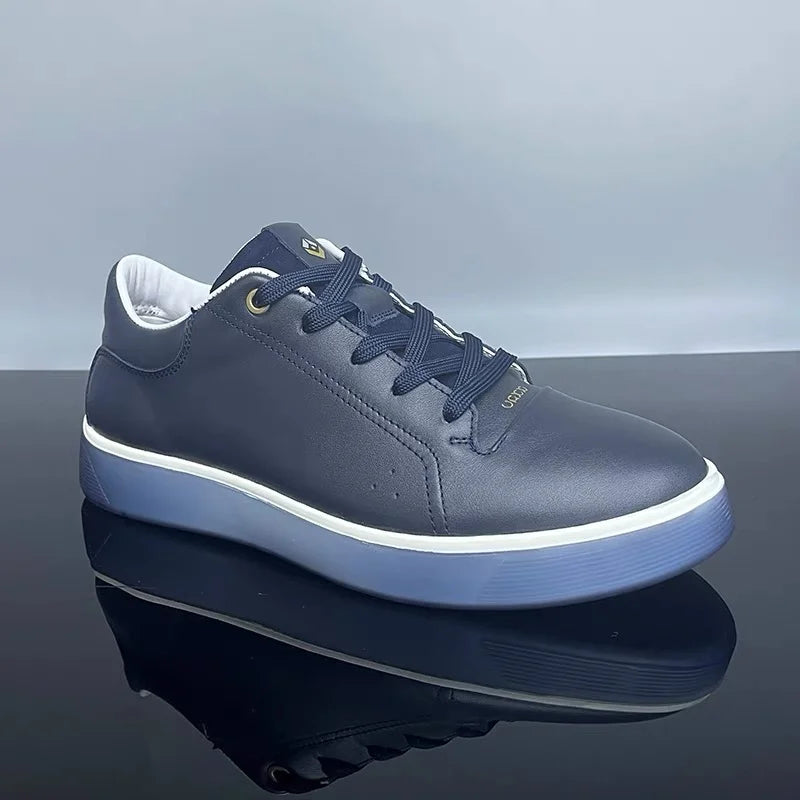 Skateboard Mens Shoes Genuine Leather Sneakers Casual Fashion Outdoor Running Sports Hiking Designer Luxury Mens Shoes