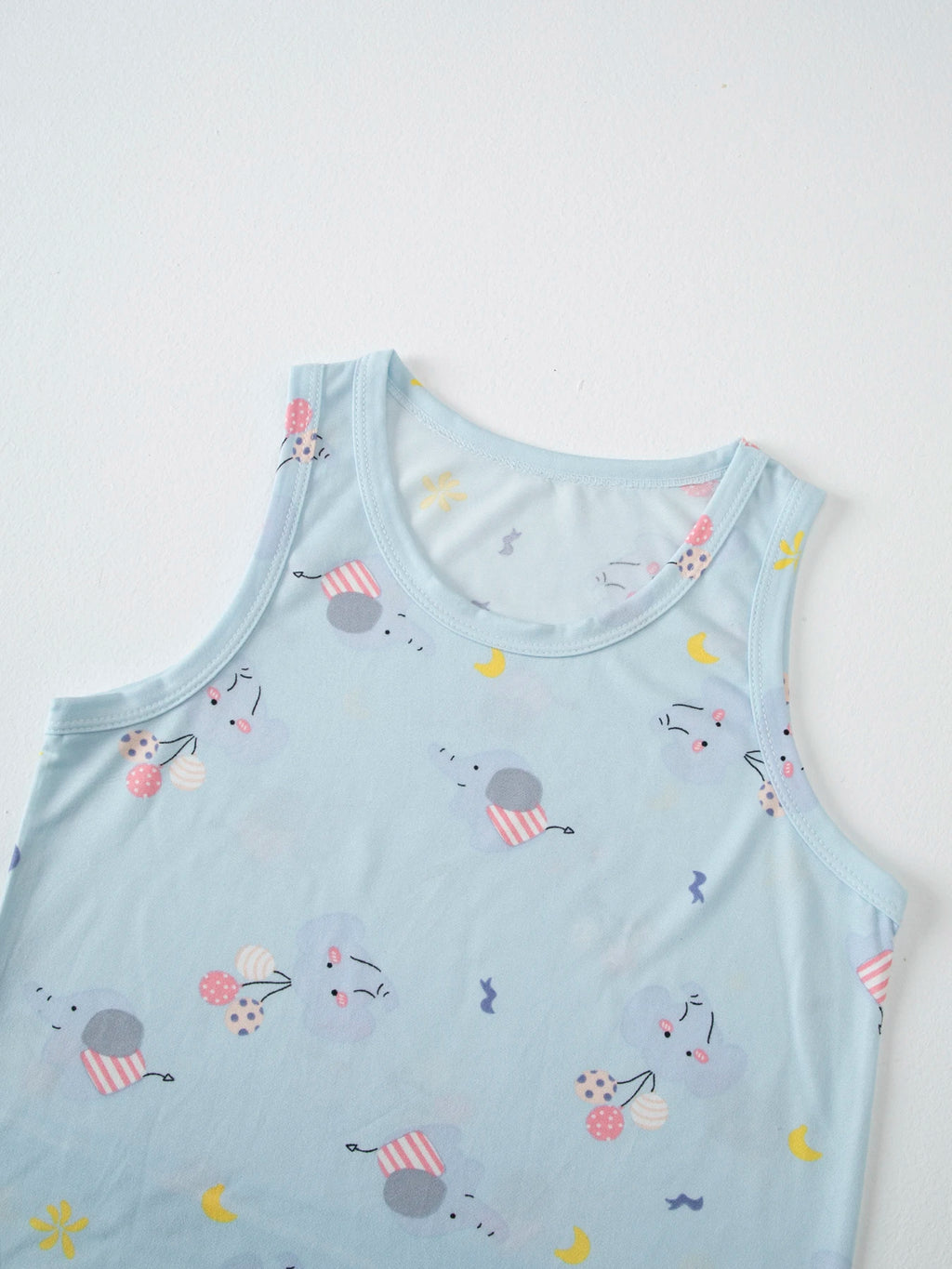 2-piece Summer Children's Comfortable And Versatile Cute Short sleeved Shorts Set For Boys And Girls Casual Home And Outdoor Set