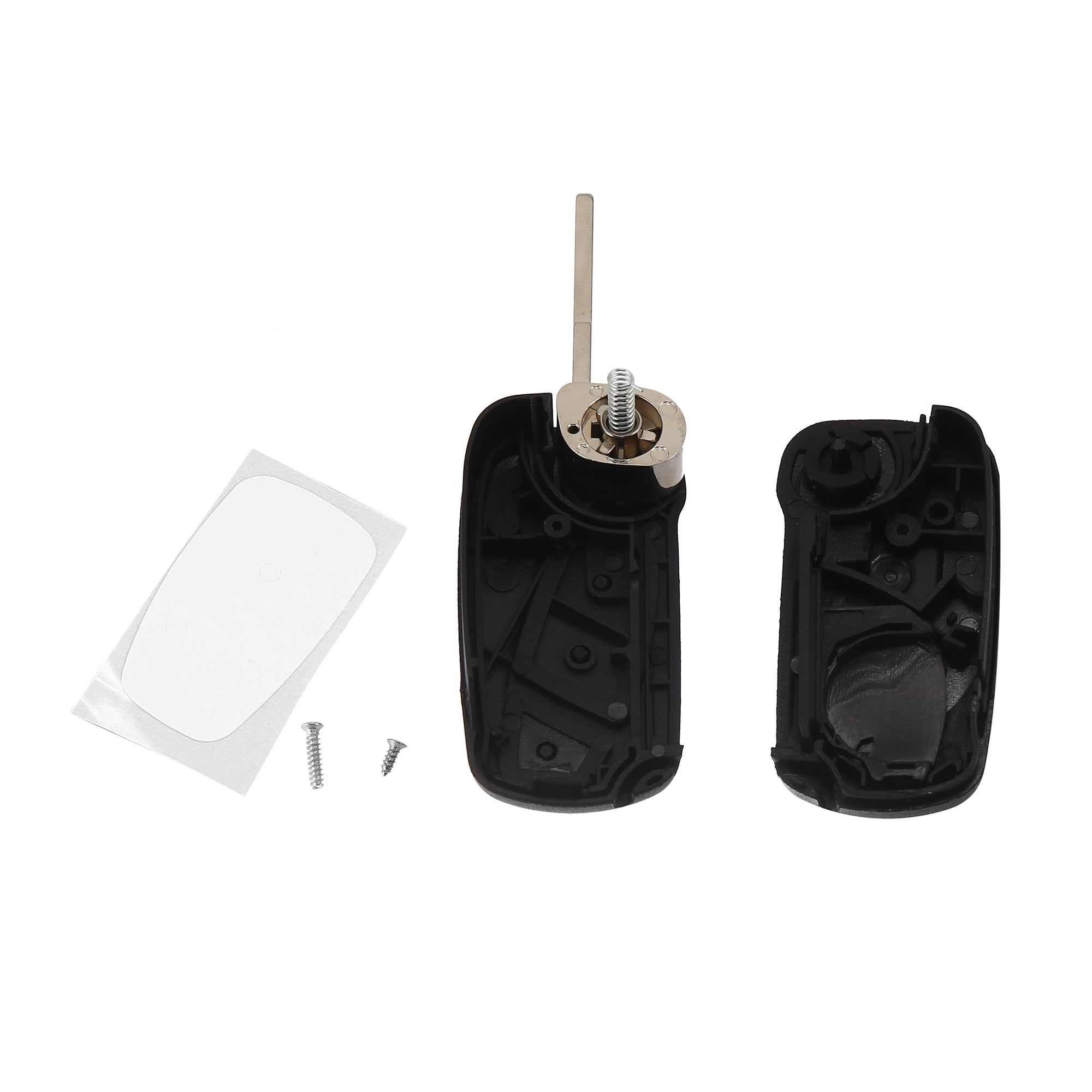 X Autohaux 3 Key Auto Buttons Remote Control Car Fob Key for Case Shell for Ford Ka 2008-2013 Maintenance Tools Car Accessories