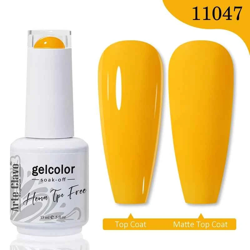 Arte Clavo TPO HEMA FREE Top Quality Discount Price 131 Colors Nail Gel Polish New Formula Nail Gel 15ml Bottle UV Gel Varnish