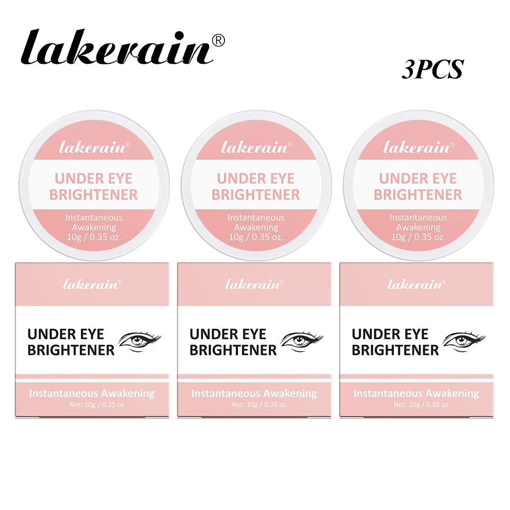 3PCS Color Under Eye Brightener Cream – Neutralizes Dark Circles