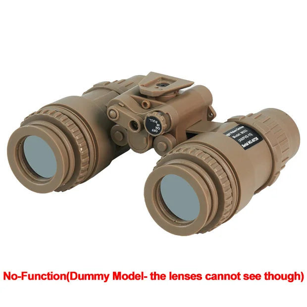 BOOIU Helmet Night Vision Two-Tube Night Vision Device PVS15 Model With Battery Case Sports Helmet Accessory No Function Model