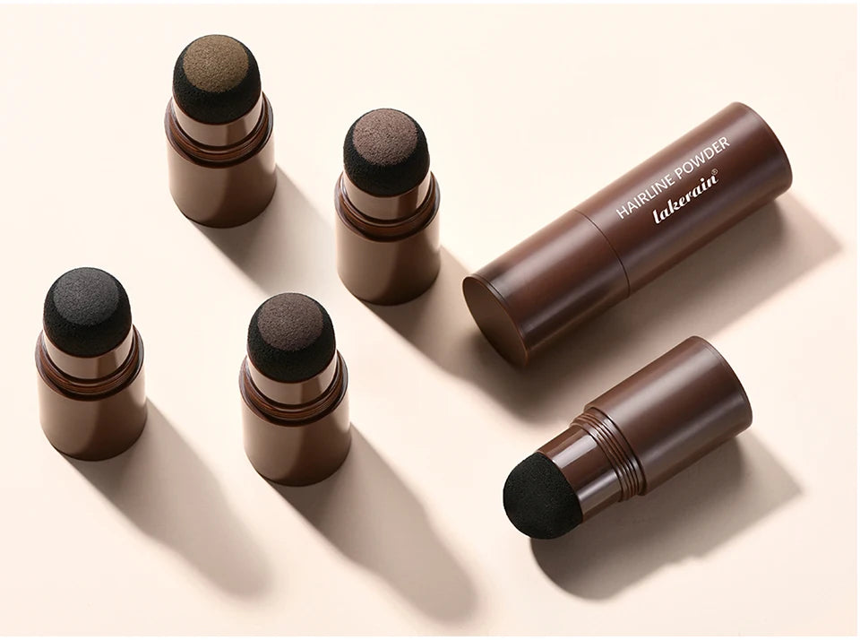 Hairline Powder Long Lasting Shadow Filling Forehead Hair Gaps Waterproof Sweat-proof Fine Powder Natural Color Hairline Makeup