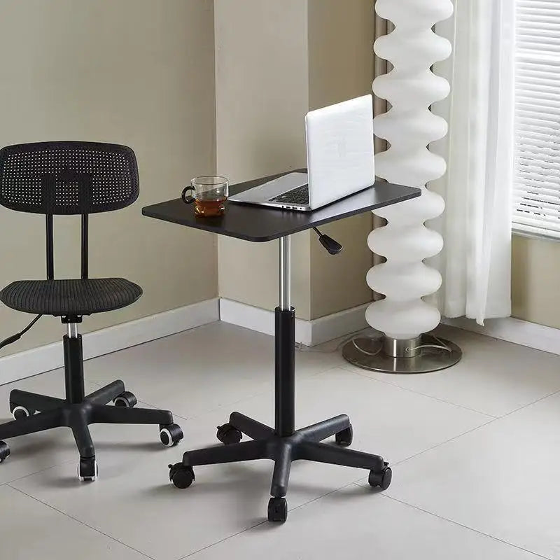Height Adjustable Standing Computer Desk Mobile Sit Stand Foldable Laptop Table Home Office Study Bedroom Kids Computer Desk