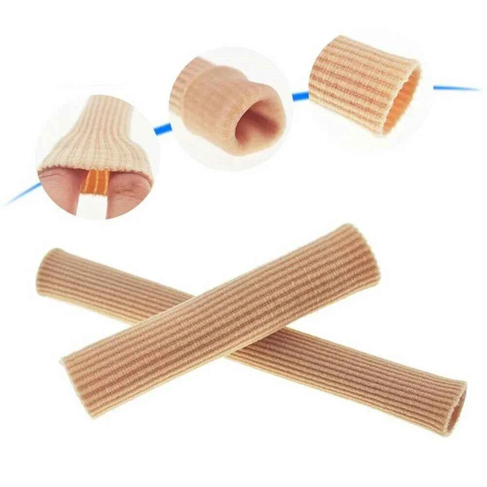 Elastic Fiber Gel Toe Protectors - Non-slip Silicone Finger Cots & Toe Tubes | Foot Care Accessories for Comfort & Protection Mu