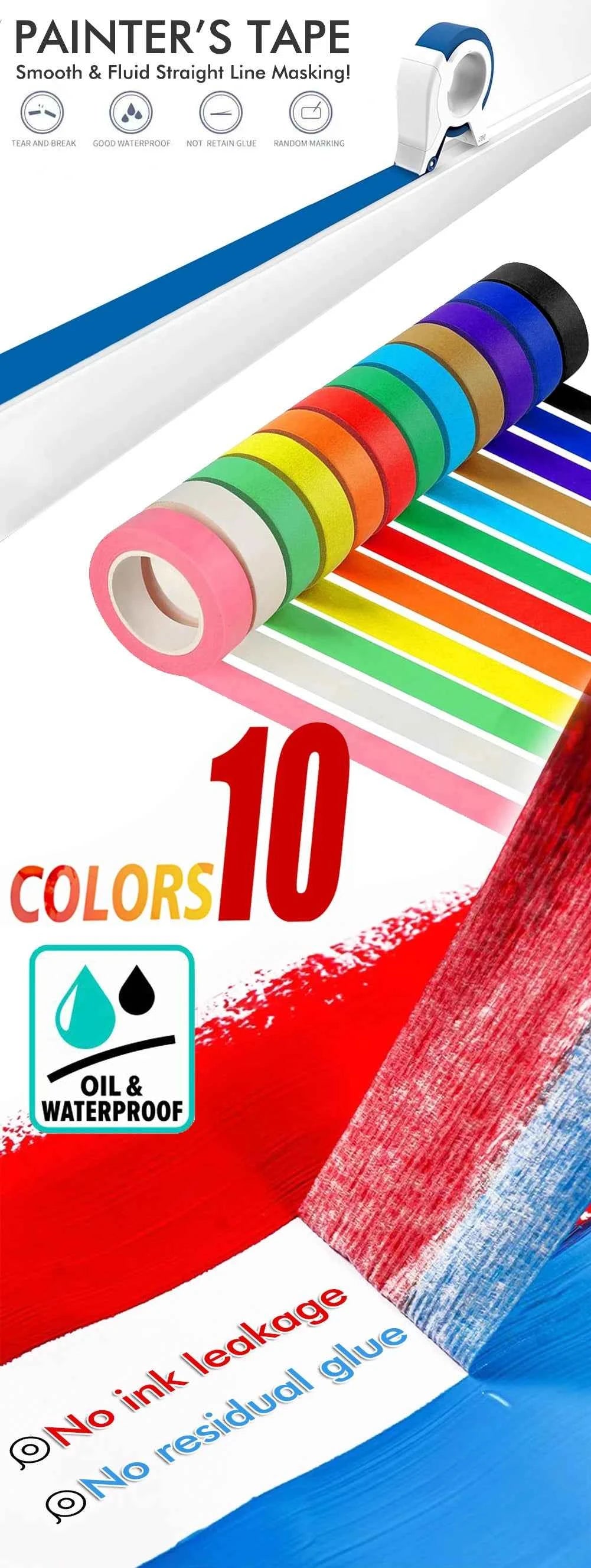 Painter Masking Tape Applicator Machine Tape to Repair and Beautify Cracks in Tiles Adhesive Tape with Tape Cutting Tool