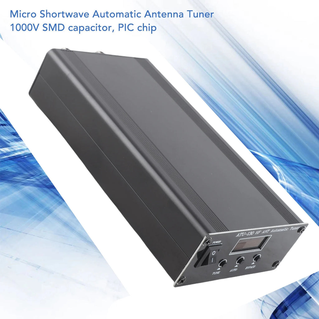 1.8‑50MHz 200W  Shortwave Automatic  Tuner 10‑15VDC Organic Light Emitting Diode Display 200W Auto  Tuner