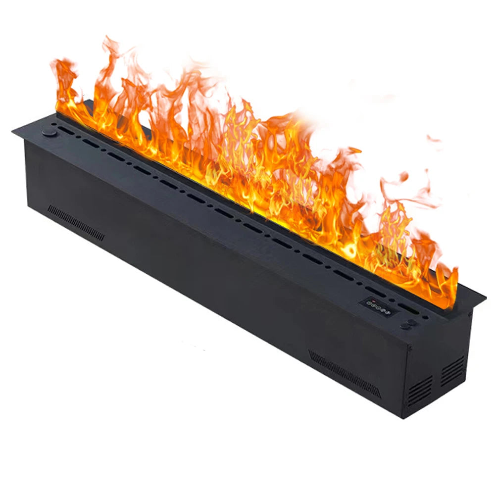 Water Electric Fireplace 3D Mist Fireplace Embedded Realistic Mist Flame Remote Control APP Interior Decoration Steam Fireplace