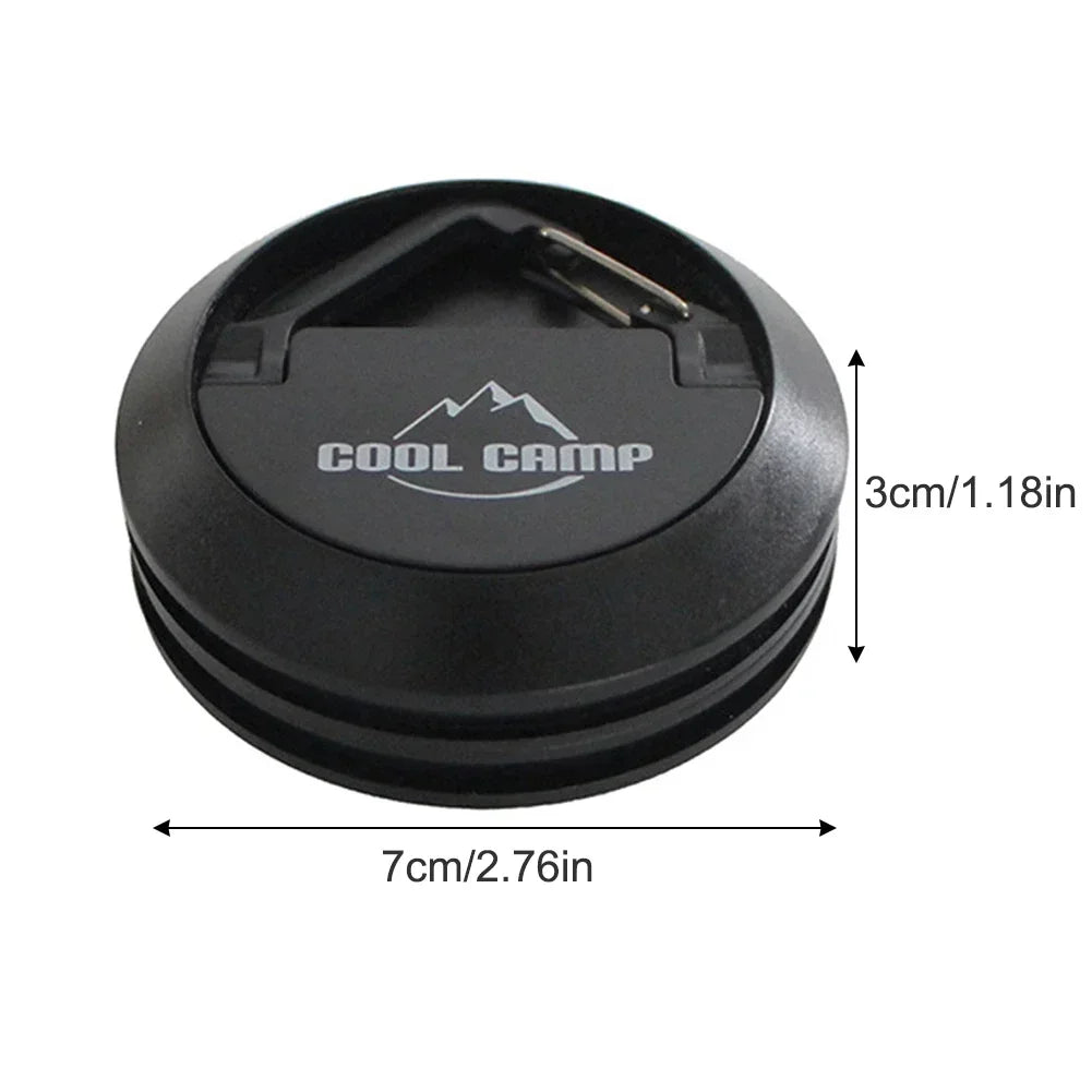 Outdoor Magnetic Tent Hook Portable Multi-purpose Tent Ceiling Buckle Clamp Suction Cup Camping Rope Retainer Kerosene Lamp Hook