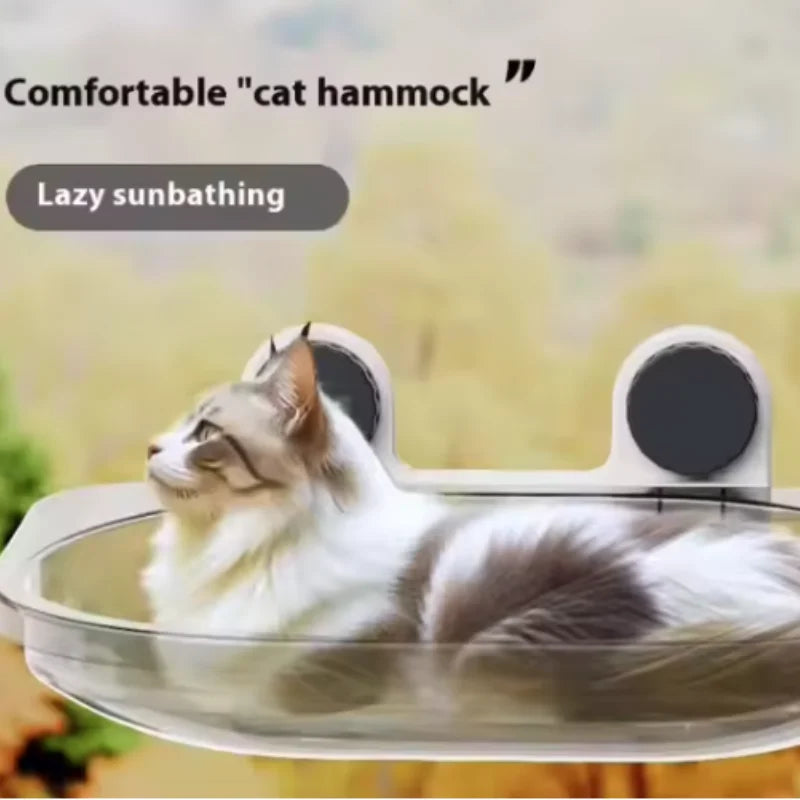 New Pet Cat Hammock Hanging Cat Bed Bearing 20 kg Comfortable Sunny Window Seat Kitten Rock Climbing Frame Pet Supplies