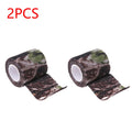 Camouflage Invisible Tape Camo Form Self Cling Camo Hunting Rifle Fabric Tape Wrap Camouflage Tape Outdoor Camping Accessories