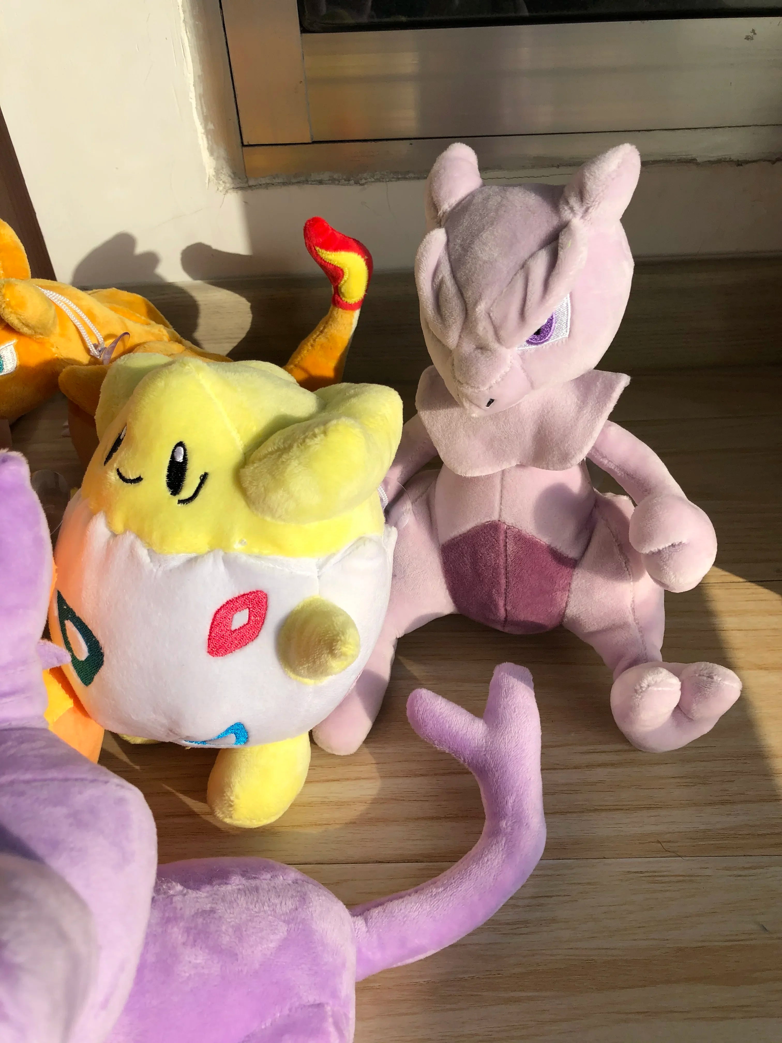 Pikachu Peluche Shiny Charizard XY Stuffed Plush Toy Eevee Garchomp Chikorita Sudowoodo Sprigatito Peluche,Birthday Kids Gifts