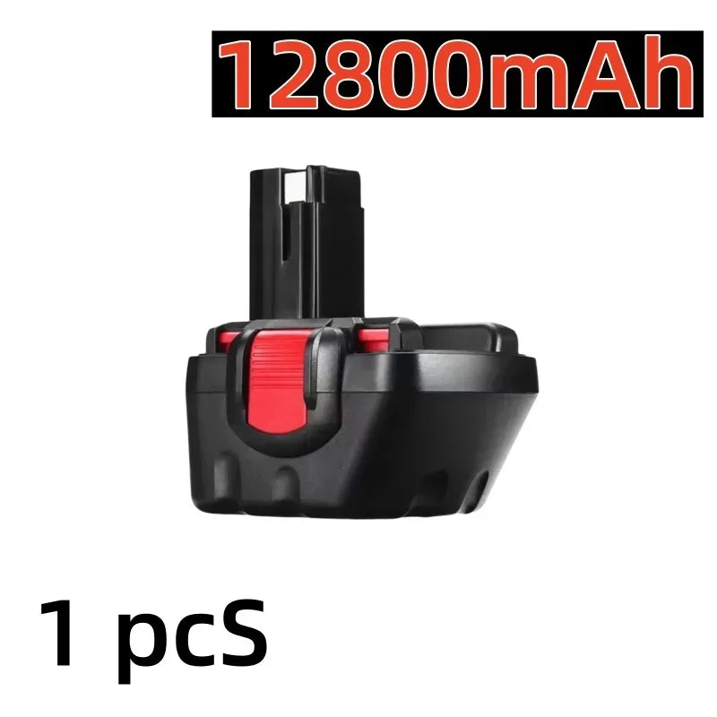 12V Screwdriver Battery Rechargeable 12V 12800mAh For Bosch PSR BAT043 BAT045 BAT046 BAT049 2607335273 2607335274
