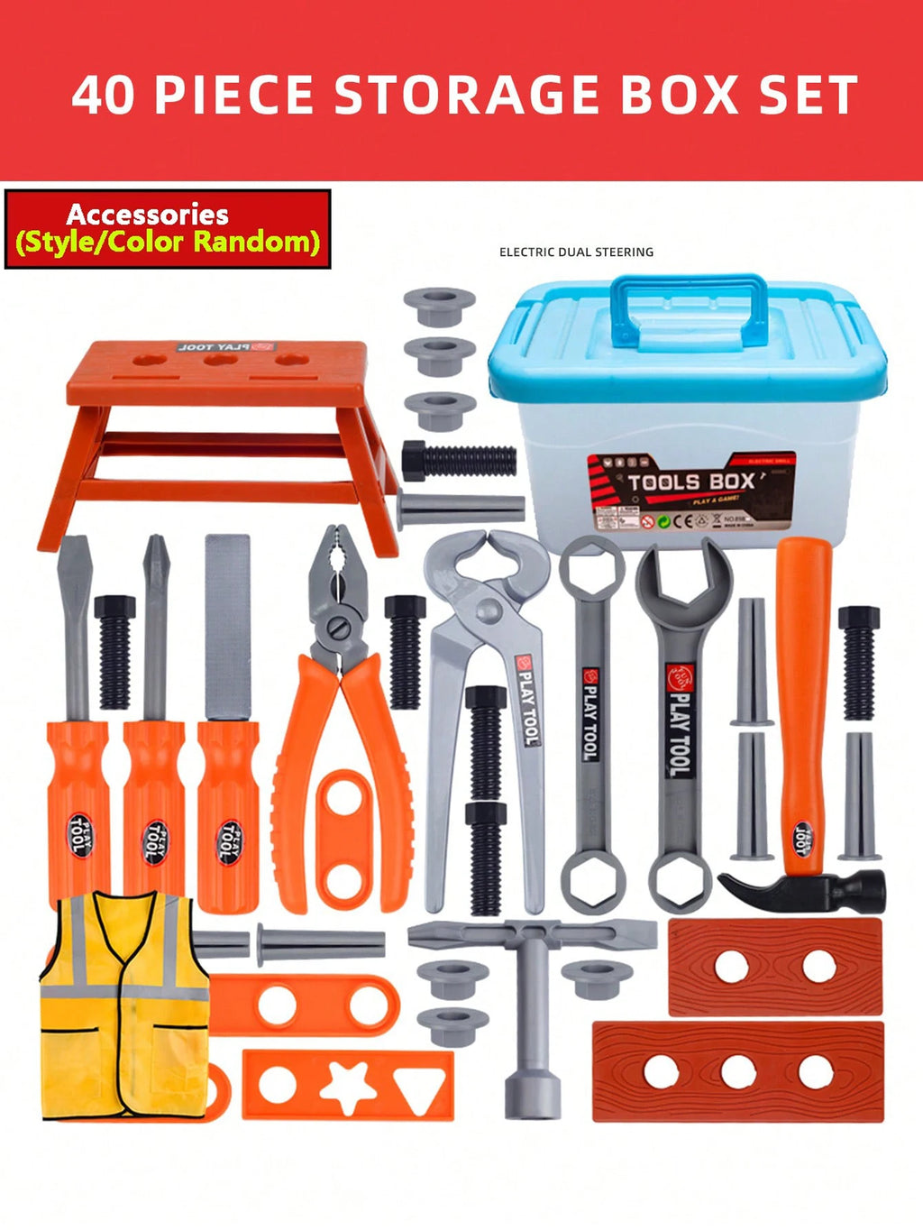 Kids Pretend Tool Kit Educational Toys Simulation Repair Tools Toys Drill Game Learning Engineering Puzzle Toys Gifts for Boys
