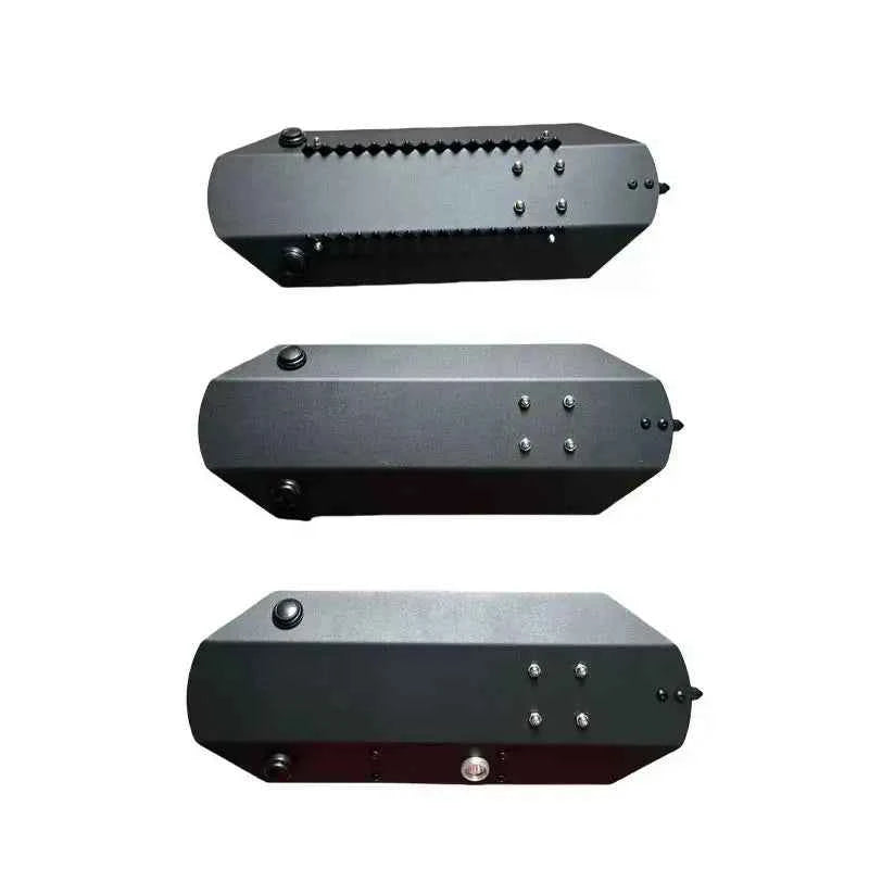 Self Defense Shield With LED Light Antiriot Personal Security Protection Equipment Safety Supplies Window Broken Aluminium Alloy