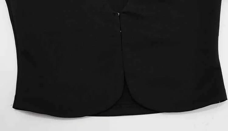 Ahagagag Fashion Women's Tops Sexy Regular Long Sleeves Hollow Out Solid Skinny Zipper Half High Collar Casual Streetwear Basic