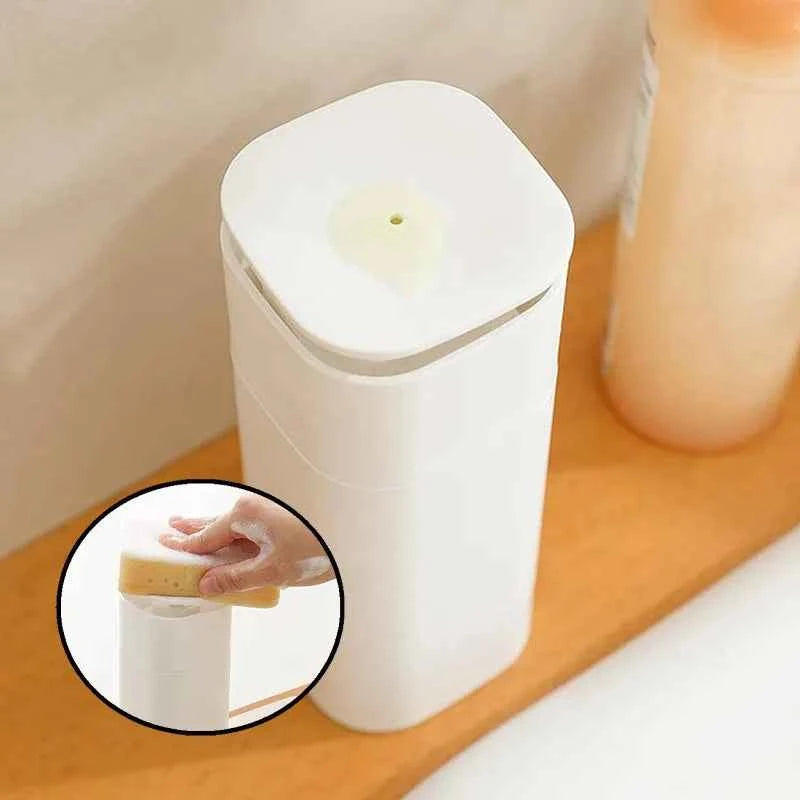 1pc 250/500ML Makeup Remover Detergent Bottle Empty Press Pump Dispenser Plastic Nail Polish Removers Cleaner Portable Care Tool