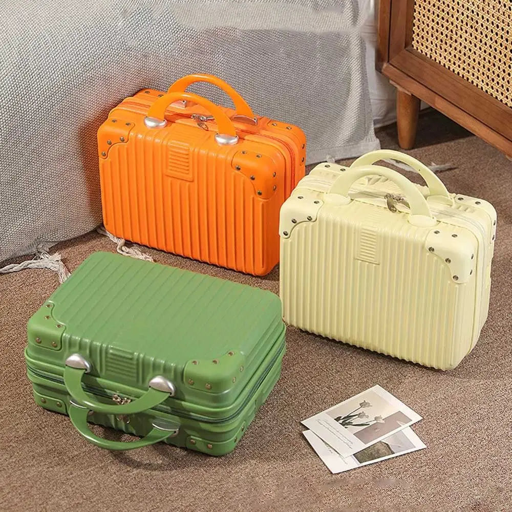 Hot Sales 14 inch Travel Suitcase Mini Travel Makeup Case Organizer Hand Boarding Case For Women