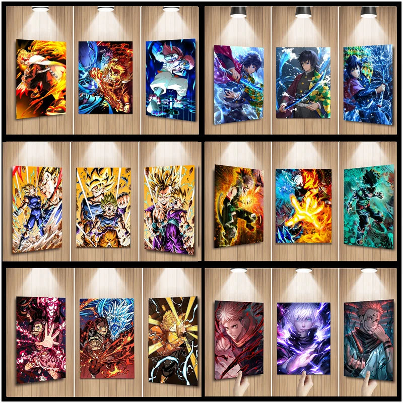 Pokemon 3D Lenticular Poster Anime Painting 3D Printing Home Decor Wall Cover Anime Artwork Birthday Gifts Home Decor Toy