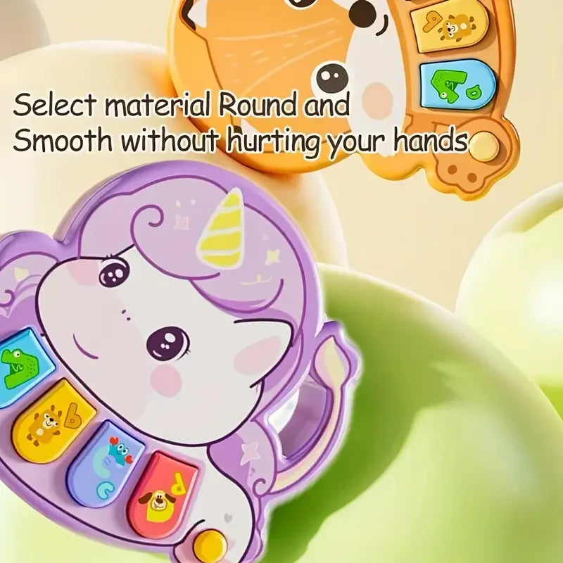 Kids Electronic Piano Toy Learning Music Animal Enlightenment Baby Toys Multifunctional Electronic Musical Instrument Toy Gifts
