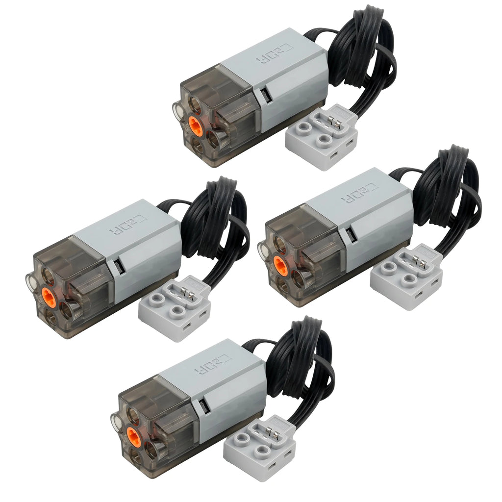 CaDA Technical Motor Parts Upgrade M/L Servo Motor Building Blocks Car Model Power Mechanical Compatible with Legoeds DIY Toys