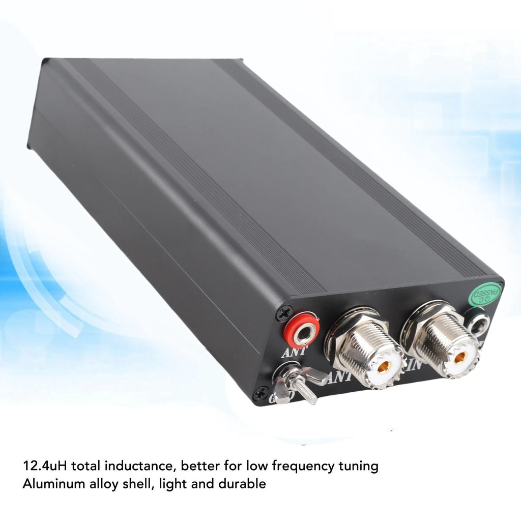 1.8‑50MHz 200W  Shortwave Automatic  Tuner 10‑15VDC Organic Light Emitting Diode Display 200W Auto  Tuner