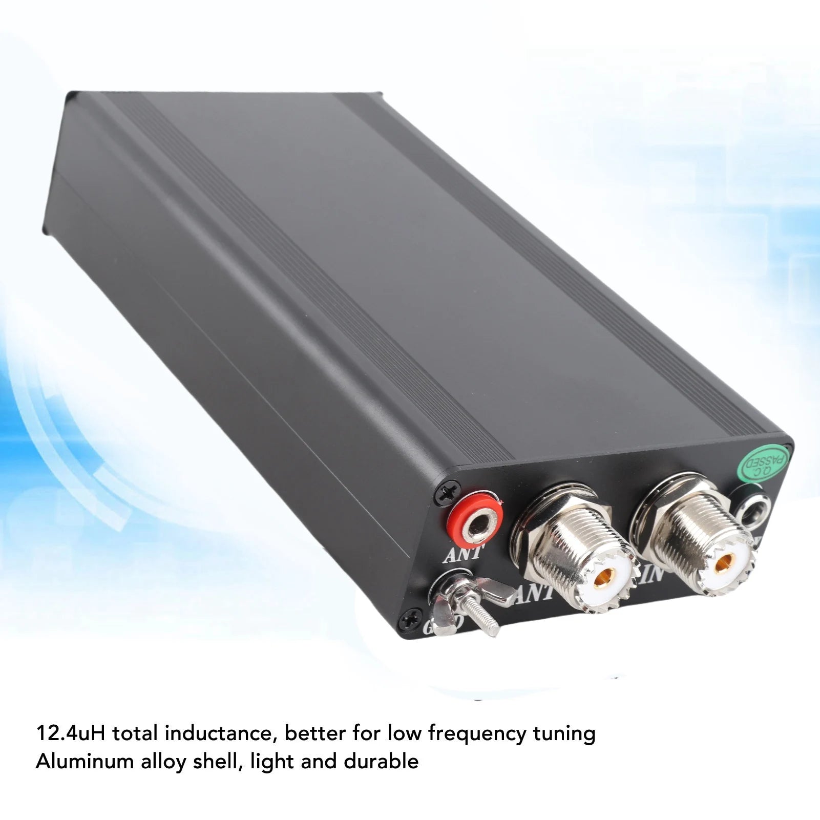 1.8‑50MHz 200W  Shortwave Automatic  Tuner 10‑15VDC Organic Light Emitting Diode Display 200W Auto  Tuner