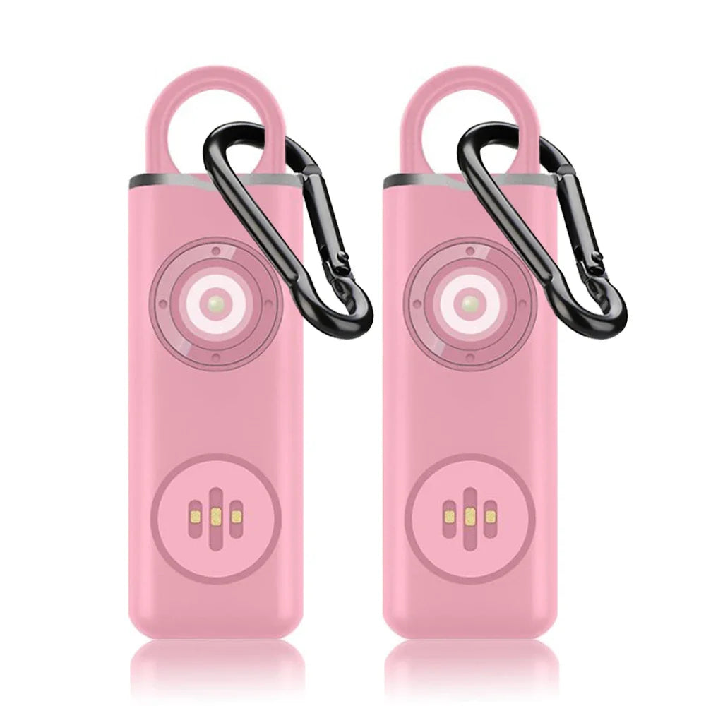 WSDCAM Self Defense Alarm 130dB Anti-wolf Personal alarm for Girl Child Women Loud Panic Alarm Rechargeable Emergency Alarm