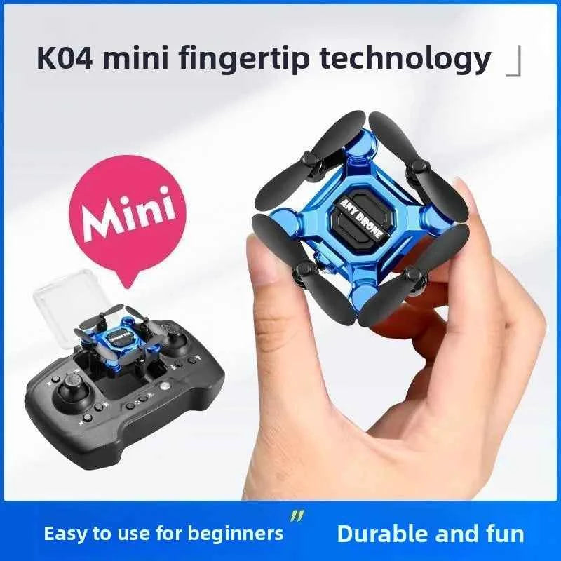 Mosquito drone, mini folding drone, aerial camera drone, student remote-controlled helicopter, small toy