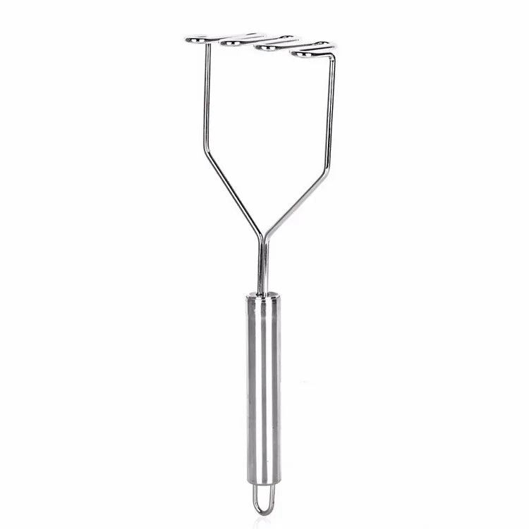 1pcs stainless steel kitchen gadget potato masher press cooking tool mashed potatoes wavy pressure Kitchen accessories