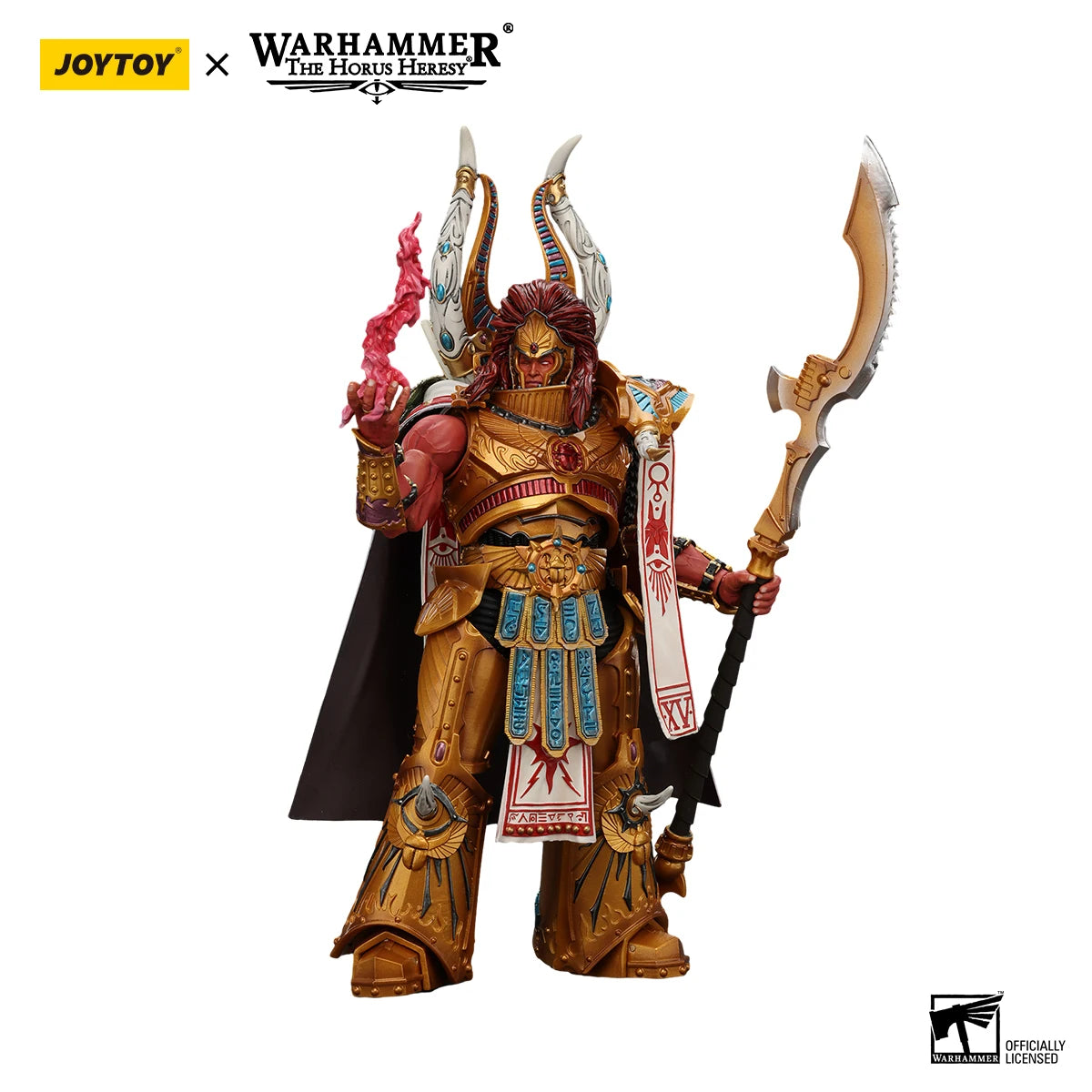 [IN STOCK]JOYTOY Warhammer 30K 1/18 Action Figure Magnus the Red Primarch of the XVth Legion Collection Anime Model Toy