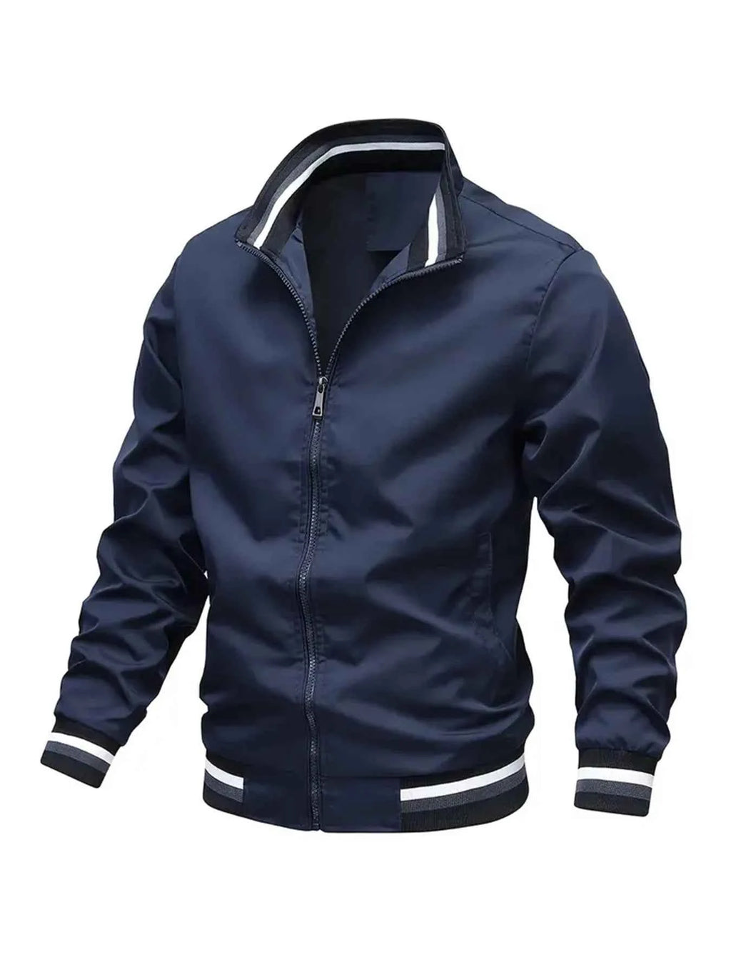 Men's Jackets, Casual Coats, New Trendy Jackets for Spring and Autumn, Suitable for Seasonal Changes, Sports, Running, Walking, Shopping, and Casual Wear