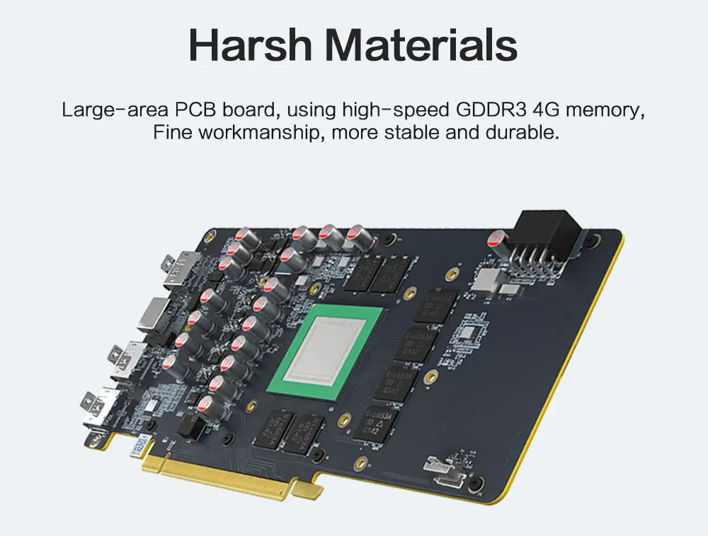 MLLSE AMD R7 350 4GB Graphics Card GDDR3 128Bit PCI-E 3.0 Geforce GPU R7 350 Gaming Video Card Placa De Video