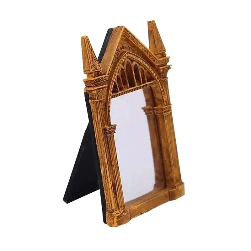 Standing Bookshelf Mirror of Erised Decor Wizarding Witchy Magical Objects Home Decor Fantasy Gift Wizard & Witch Themed Rooms