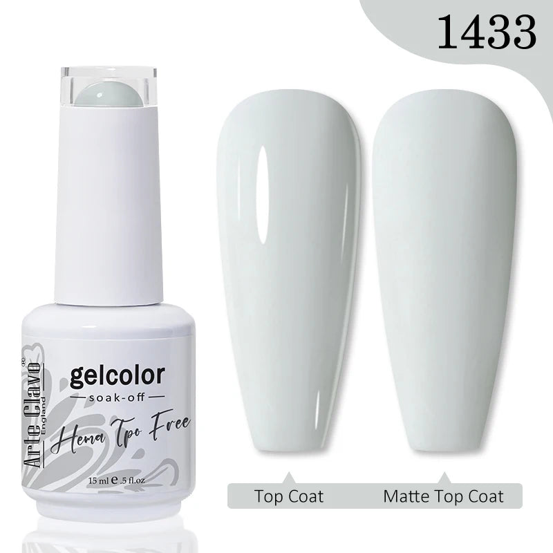 Arte Clavo TPO HEMA FREE Top Quality Discount Price 131 Colors Nail Gel Polish New Formula Nail Gel 15ml Bottle UV Gel Varnish