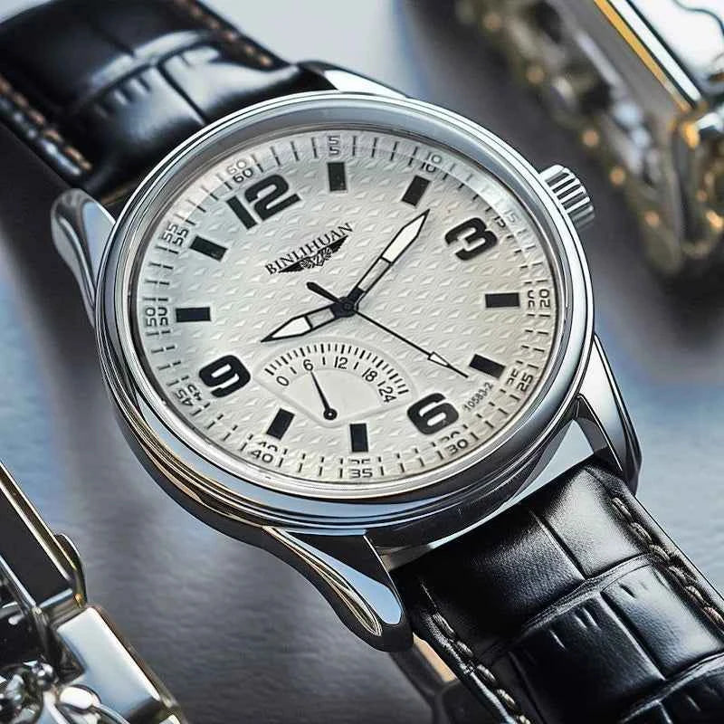 Top Brand Man Wristwatch 2025 New Luxury Business Waterproof Men Watch For Men Quartz Clock Leather Men's Watches reloj Handsome