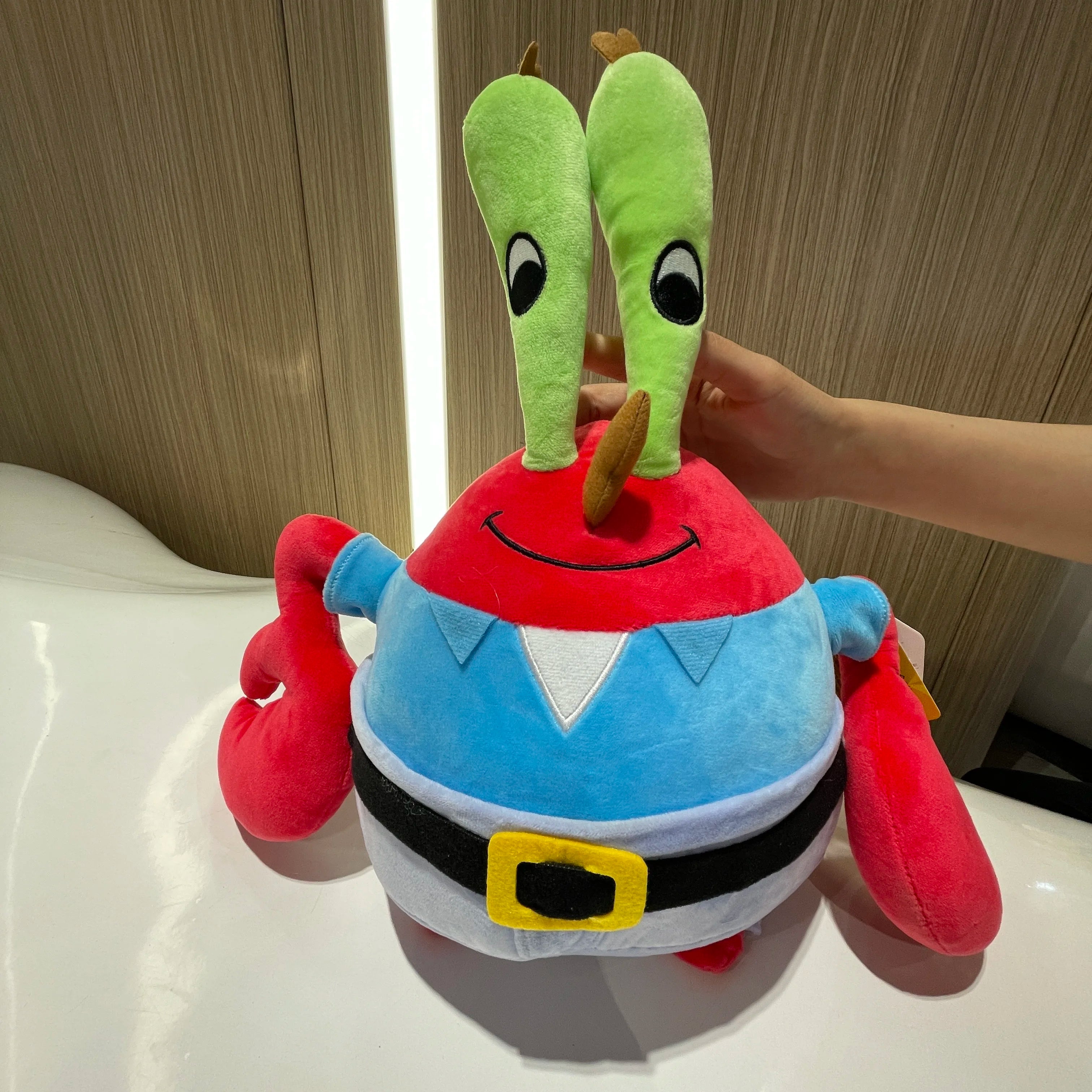 Genuine Anime Spongebob Squarepants Patrick Star Squidward Eugene H. Krabs Gary Kawaii Cartoon Stuffed Plush Toys Birthday Gift