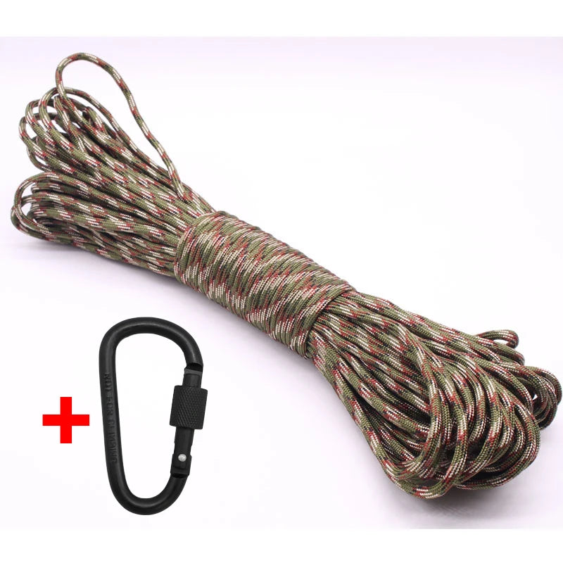1pcs D Shape Hook Escape Supplies Carabiner Fast Hanging Nut Buckle Rock Outdoor Survival Gear Camp Mountaineering Ring Hook