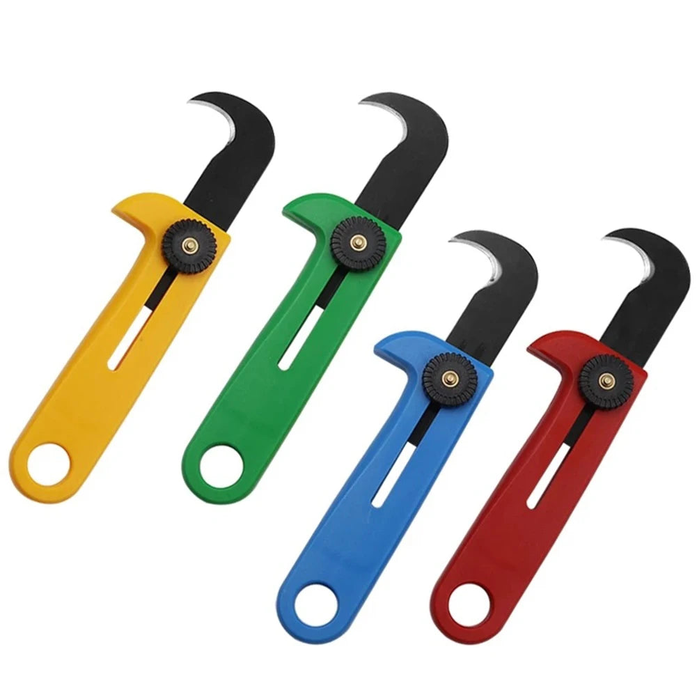 Unpacking Knifes Portable Express Parcel Push Knifes Keychain Hook Blade Survival Clip Camps Sharps Cutter Tool Box Opener