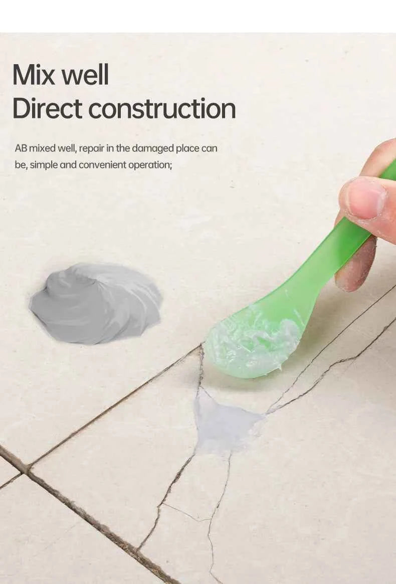 Sale Tile marble repair agent Floor ceramic paste Epoxy AB glue Glue for filling holes and cracks